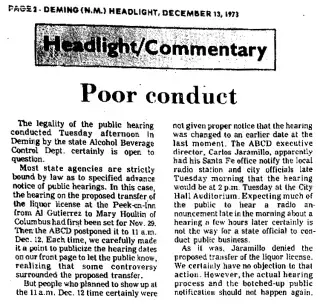 other Newspaper clipping from Dec 13, 1973 5953735