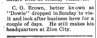 other Newspaper clipping from Oct 23, 1913 5954088