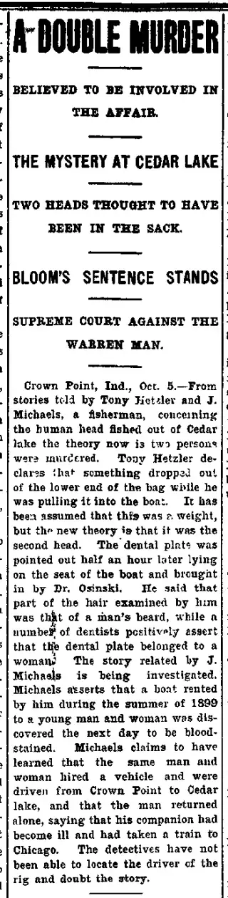 other Newspaper clipping from Oct 5, 1900 5954135