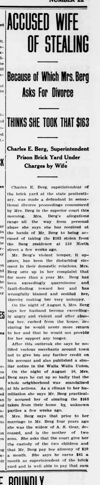 other Newspaper clipping from Aug 16, 1906 5954257