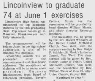 other Newspaper clipping from May 13, 1986 5954456