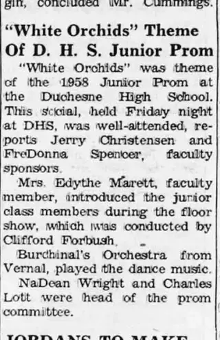 other Newspaper clipping from Apr 10, 1958 5954459