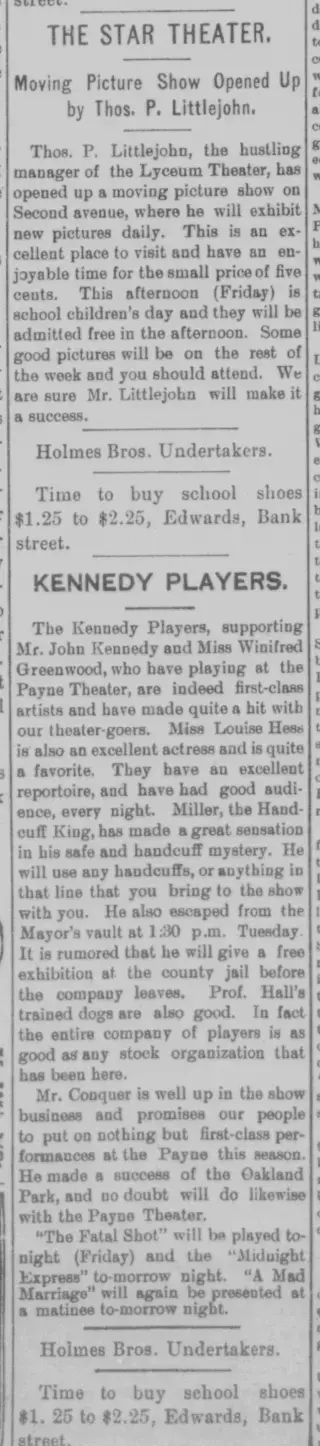 other Newspaper clipping from Oct 10, 1907 5954476