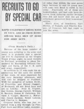 other Newspaper clipping from May 10, 1917 5954531