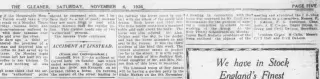 other Newspaper clipping from Nov 6, 1926 5954542
