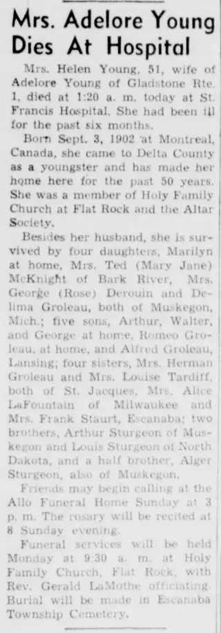 other Newspaper clipping from Mar 13, 1954 5954731