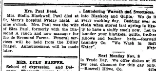 other Newspaper clipping from Nov 6, 1920 5955156