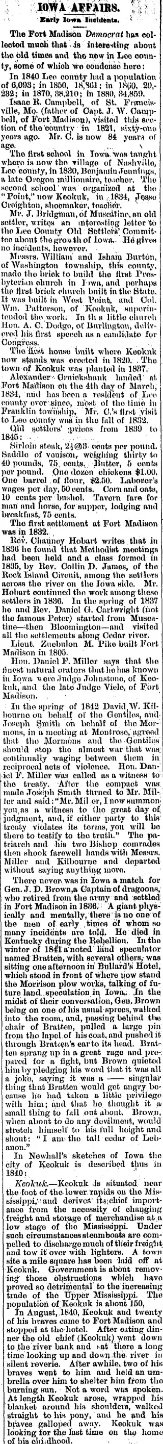 other Newspaper clipping from Oct 5, 1882 5955211
