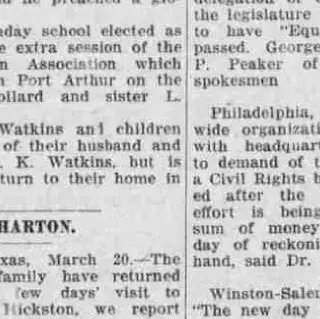 other Newspaper clipping from Mar 22, 1919 5955217