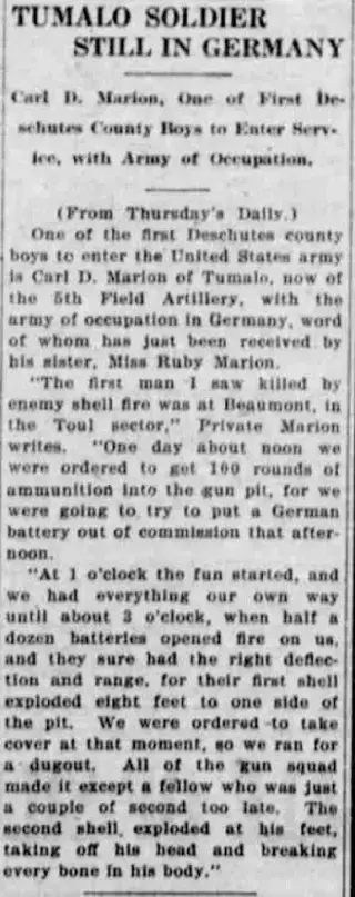 other Newspaper clipping from Apr 17, 1919 5955246