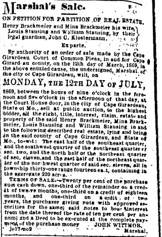 other Newspaper clipping from Jul 22, 1869 5955324