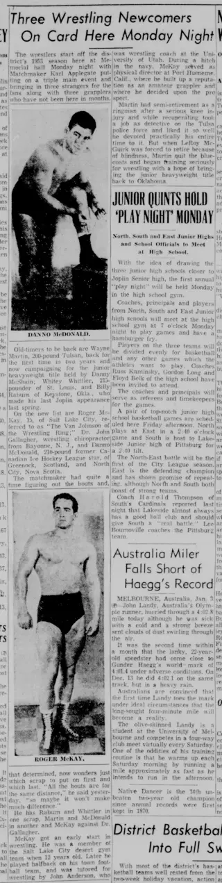 other Newspaper clipping from Jan 4, 1953 5955436