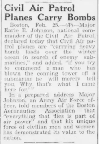 other Newspaper clipping from Feb 25, 1943 5955480
