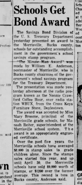 other Newspaper clipping from May 2, 1957 5955561