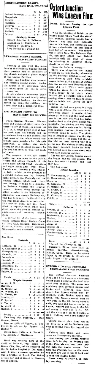 other Newspaper clipping from Aug 17, 1933 5955819