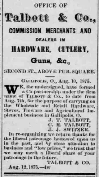 other Newspaper clipping from Aug 12, 1875 5956059