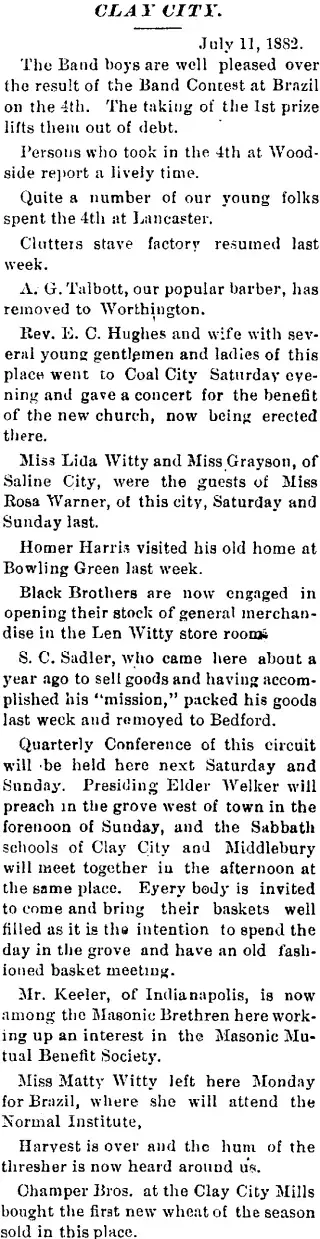 other Newspaper clipping from Jul 13, 1882 5956111