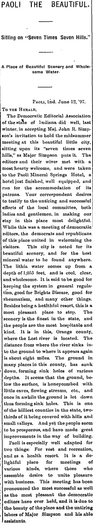 other Newspaper clipping from Jun 18, 1897 5956131