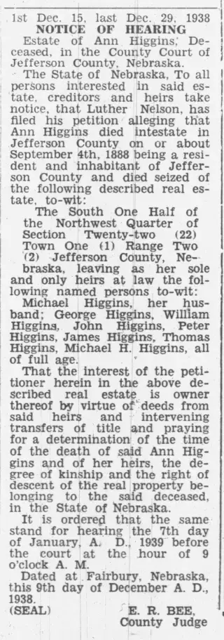 other Newspaper clipping from Dec 15, 1938 5956290