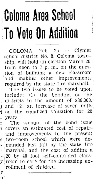 other Newspaper clipping from Feb 25, 1954 5956576