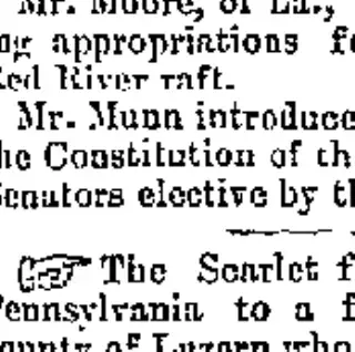 other Newspaper clipping from Jan 23, 1852 5956646
