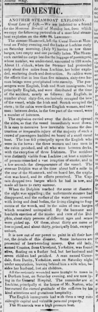 other Newspaper clipping from Jul 28, 1842 5956893