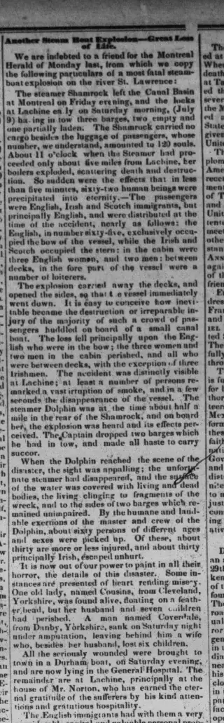 other Newspaper clipping from Jul 23, 1842 5956916