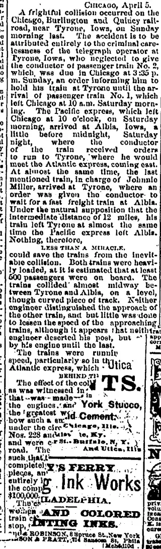 other Newspaper clipping from Apr 6, 1875 5957120