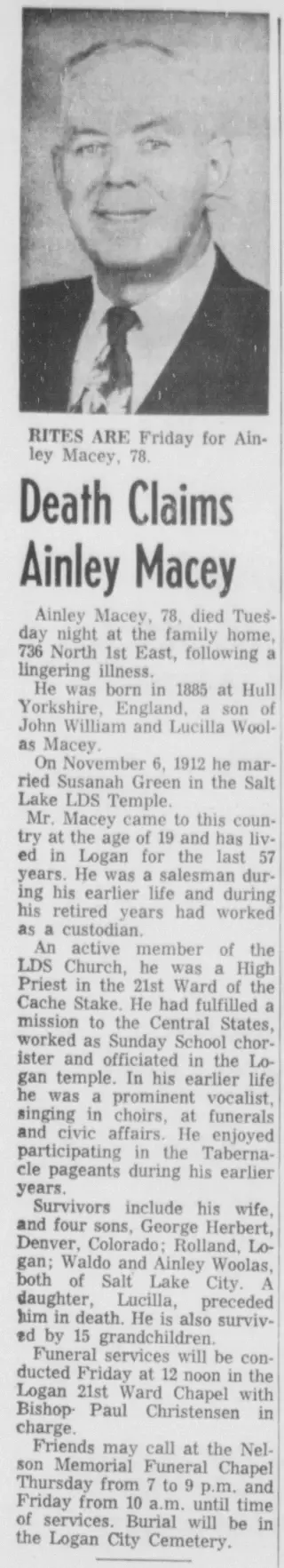 other Newspaper clipping from Dec 18, 1963 5957125