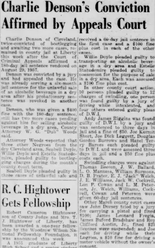 General news Newspaper clipping from Apr 3, 1958 5957235
