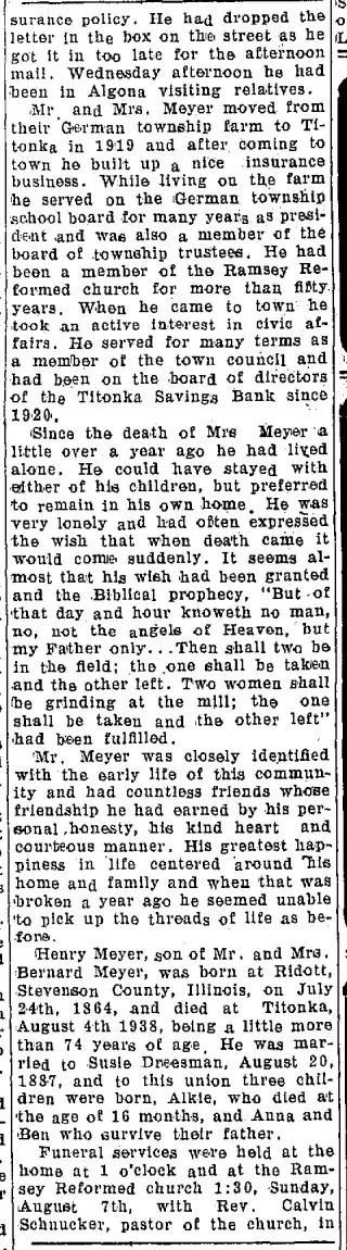 other Newspaper clipping from Aug 11, 1938 5957431