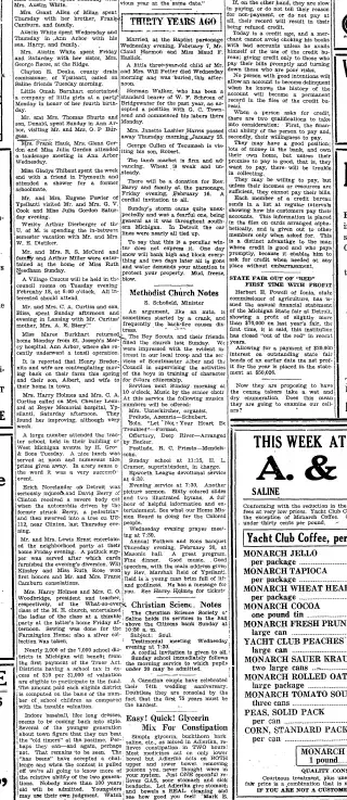 other Newspaper clipping from Feb 13, 1930 5957534