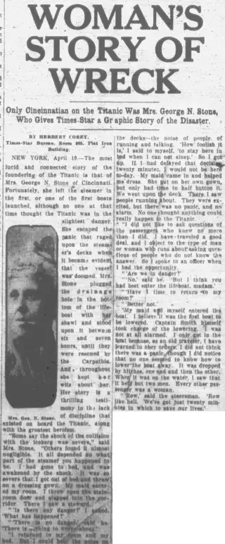 other Newspaper clipping from Apr 19, 1912 5957924