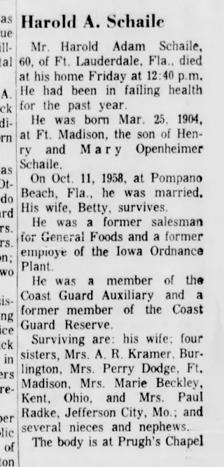 other Newspaper clipping from Aug 30, 1964 5958236