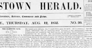 other Newspaper clipping from Aug 12, 1852 5958676