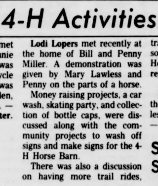 other Newspaper clipping from May 3, 1976 5958844