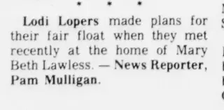 other Newspaper clipping from Jul 30, 1974 5958850