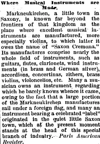 other Newspaper clipping from Jul 29, 1887 5959104