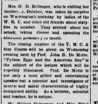 other Newspaper clipping from Mar 1, 1901 5959234