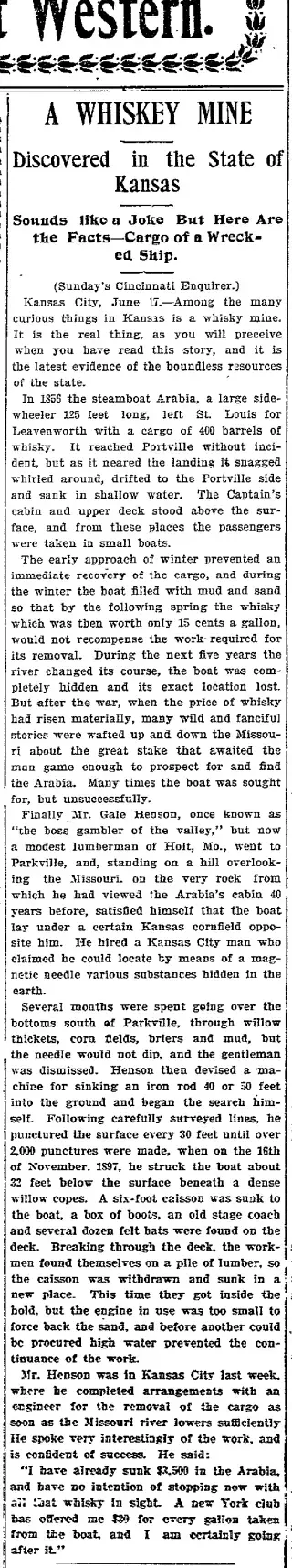 other Newspaper clipping from Jun 19, 1899 5959328