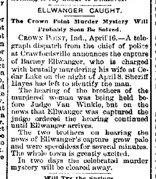 other Newspaper clipping from Apr 16, 1895 5959633