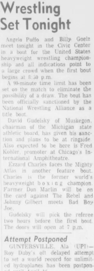 other Newspaper clipping from Apr 10, 1962 5959953