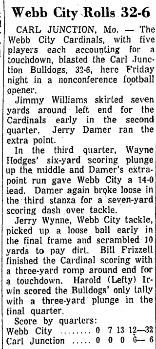 other Newspaper clipping from Sep 12, 1959 5959979