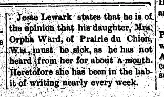 other Newspaper clipping from Jan 25, 1907 5960084