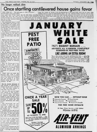 other Newspaper clipping from Jan 26, 1962 5960151