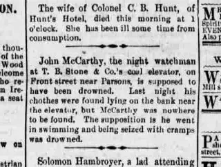 other Newspaper clipping from May 24, 1880 5960858