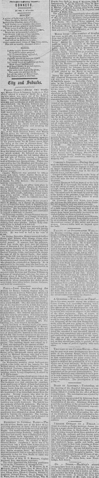 General news Newspaper clipping from Nov 16, 1862 5961088