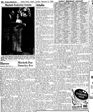 other Newspaper clipping from Feb 8, 1948 5961091
