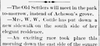 other Newspaper clipping from Oct 5, 1881 5961433