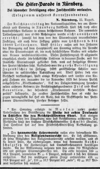 other Newspaper clipping from Aug 23, 1927 5961926